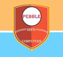 PEBBLE INFO COMPUTERS Logo